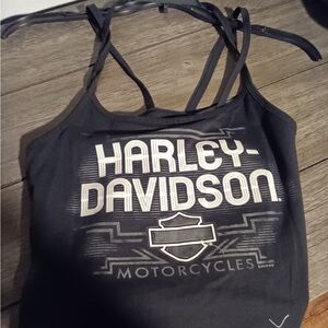 Harley-Davidson black Tank Top